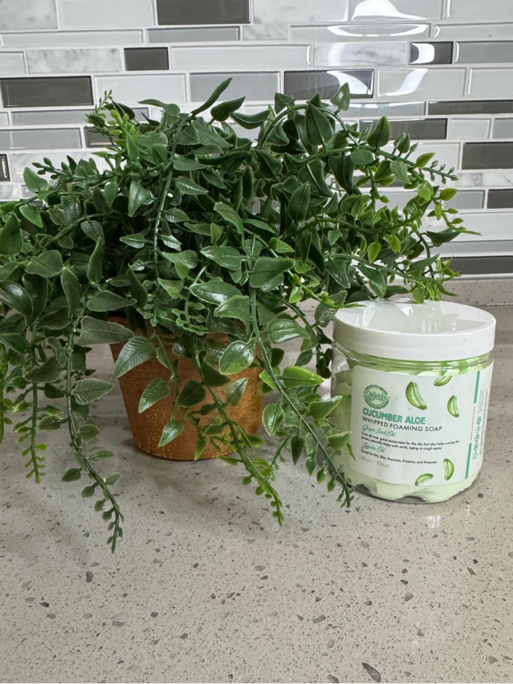DILLPICKY - Cucumber Aloe Whipped Foaming Soap